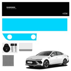 RAIN WINGS 導航螢幕保護貼, 現代 Sonata The Edge (防指紋AG), 1GB