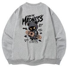 일루소 남녀공용 소프트 특양면 매드니스 맨투맨