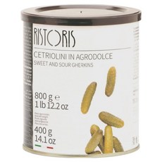 RISTORIS 甜酸小黃瓜醃菜, 800g, 1個