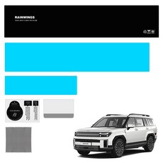 RAIN WINGS 導航螢幕保護貼, 現代 Santa Fe MX5 (防指紋AG), 1GB