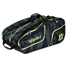 Volkl 斑馬紋大型包, 黑色, 1個