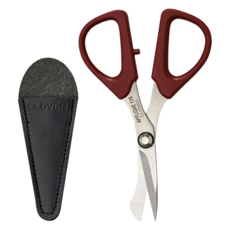 Clover 可樂牌 拼布工藝用剪刀 11.5cm, 混和顏色, 1個