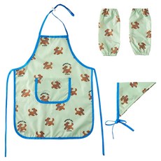 블루독 도기 앞치마 세트