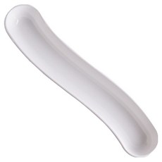 French Mars 長形纖巧趣味料理盤 MMM3578, 白色, 1個