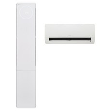 LG전자 인버터 56.9㎡ + 18.7㎡ 휘센 오브제컬렉션 뷰2 2in1 에어컨 2시리즈 방문설치, FQ17FU2ED2M, 매립배관형