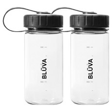 Blubar Tritan Active 背帶水瓶, 黑色, 2個, 350ml