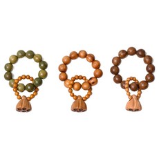 Alleophom 納骨塔佛教念珠迷你模型3件組 L261-0111FR, 混合色