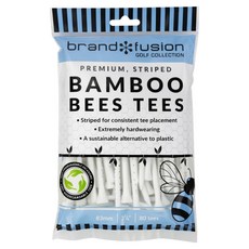 Brand Fusion BEESTEES 大容量包 木質高爾夫球釘, 白色, 80個