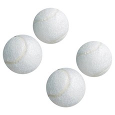 MARKETPIA 椅腳套 防噪音 棒球設計 傢俱墊 白色 4入, 1個