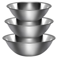 GREENDOOR 不鏽鋼多用途攪拌碗3件組, 1套, 攪拌碗3件組