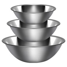 GREENDOOR 不鏽鋼多用途攪拌碗3件組, 1套, 攪拌碗3件組