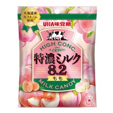 UHA 味覺糖 特濃牛奶糖 水蜜桃味, 49g, 1個