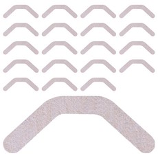 MARKETPIA 塑膠椅腳防噪音防滑墊 米白色, 20個