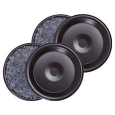 마켓피아 가구 다리 보호 소음방지 바닥긁힘방지 패드 원형, 4개