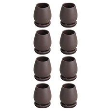 MARKETPIA 防噪音傢俱地板保護椅腳套 圓形, 8個