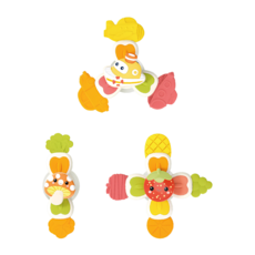 PLAYFUL TOYS 頑玩具 軟膠轉轉樂, 混和顏色, 1套