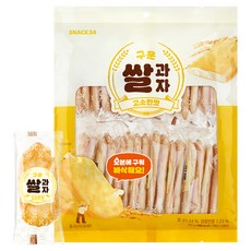 스낵24 구운쌀과자 고소한맛, 1개, 100g