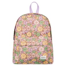 록시 플라워 패턴 미디엄 백팩 RE13BP017CQR, 연보라