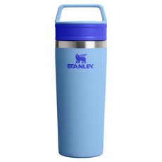 스탠리 카페 투고 트래블 머그, 블루 스카이, 473ml, 1개 블루 스카이, 473ml, 1개