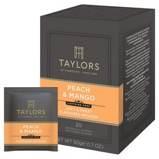 테일러오브헤로게이트 피치 & 망고 티, 1개, 20개입, 2.5g