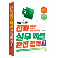 진짜 실무 엑셀 완전 정복1 화제의 유튜버 : 엑셀 이것만 업무에서 쓰이는 실전 백과사전, 혜지원, 이동훈