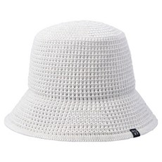 ROXY 條紋鉤織漁夫帽 RE23HT223BRN, 淺米色