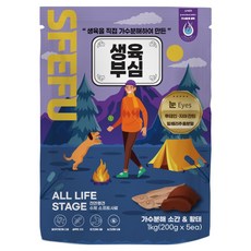 스페푸 전연령 강아지 생육부심 소프트사료 5p, 가수분해 소간+황태, 1kg, 1개 가수분해 소간+황태, 1kg, 1개