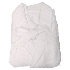 Hoga 長袖浴袍, 白色, 1個