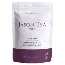 자스민 녹차 피라미드형 티백, 1.5g, 1개, 35개입