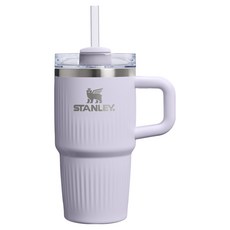 스탠리 퀜처 H2.0 플루티드 텀블러, 퍼플 더스트 글로스, 591ml, 1개 퍼플 더스트 글로스, 591ml, 1개
