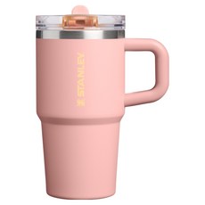 스탠리 퀜처 프로투어 플립 스트로 텀블러, 피치 로즈, 591ml, 1개 피치 로즈, 591ml, 1개