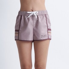 ROXY 女款復古風情衝浪短褲 RE21BS260BEG