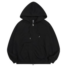 ILLUSO 男款萊姆綠毛圈法式毛圈連帽拉鍊外套