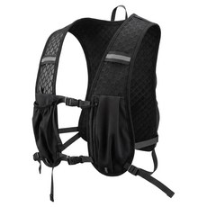 VIVaro 跑步背心, 黑色, 1個