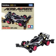 TOMICA Premium Unlimited 4WD 空氣力學前衛黑特別版迷你四驅車 TOMICA P-12, 混合色, 1個