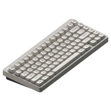 누피 기계식 유무선 텐키리스 키보드, 맥스갈축, NODE75 HP, 루나 화이트