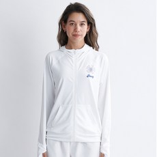 록시 여성용 타이다이 오버핏 후드 집업 래쉬가드 상의 RE21RZ198GRY