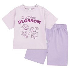 MilkBaby 아동용 모모레이 핑코 리코의 즐거운하루 실내복 세트