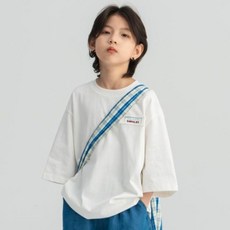 제이키즈 키포 패치 티셔츠 J7076