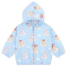 Milk Baby 兒童雲朵泡泡紗連帽外套
