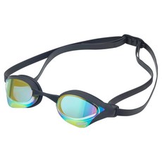 아레나 코브라 코어 레이싱 미러 수경 A6AC2AG24, BLACK, 1개