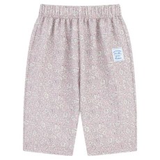 Milk Baby 兒童花朵小熊泡泡紗褲