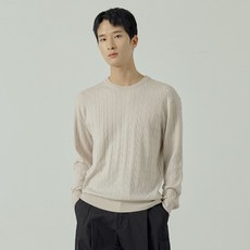 210 edit 男女通用柔軟圓領麻花針織衫 ZZ5SW013