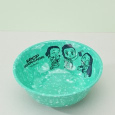 LiLFANT K-POP Demon Hunters K Food 復古拉麵碗, 混合色, 1個