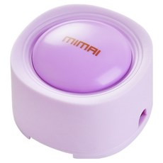 MakeMine 黏貼式電源線纜線家電電線收納理線夾, 紫色, 1個