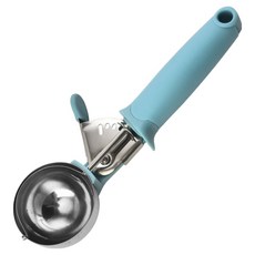 블룸홈 스테인리스 304 아이스크림 스쿱 12호 6cm, 블루, 1개