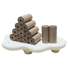 ZIO購物車 狗狗排便袋 31 x 22.5 cm, 咖啡色, 15個, 1入