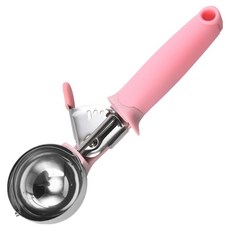 블룸홈 스테인리스 304 아이스크림 스쿱 12호 6cm, 핑크, 1개