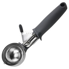 블룸홈 스테인리스 304 아이스크림 스쿱 12호 6cm, 그레이, 1개