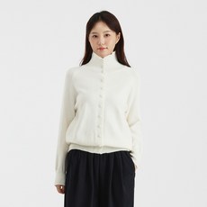 Elsso 女款高領雙向鈕扣開襟衫